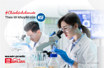 Chữa bệnh cho nước theo lời khuyên của NSF 1 Chữa bệnh cho nước theo lời khuyên của NSF