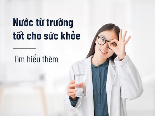 Nước từ trường tốt cho sức khỏe