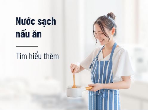 Nước sạch nấu ăn ngon
