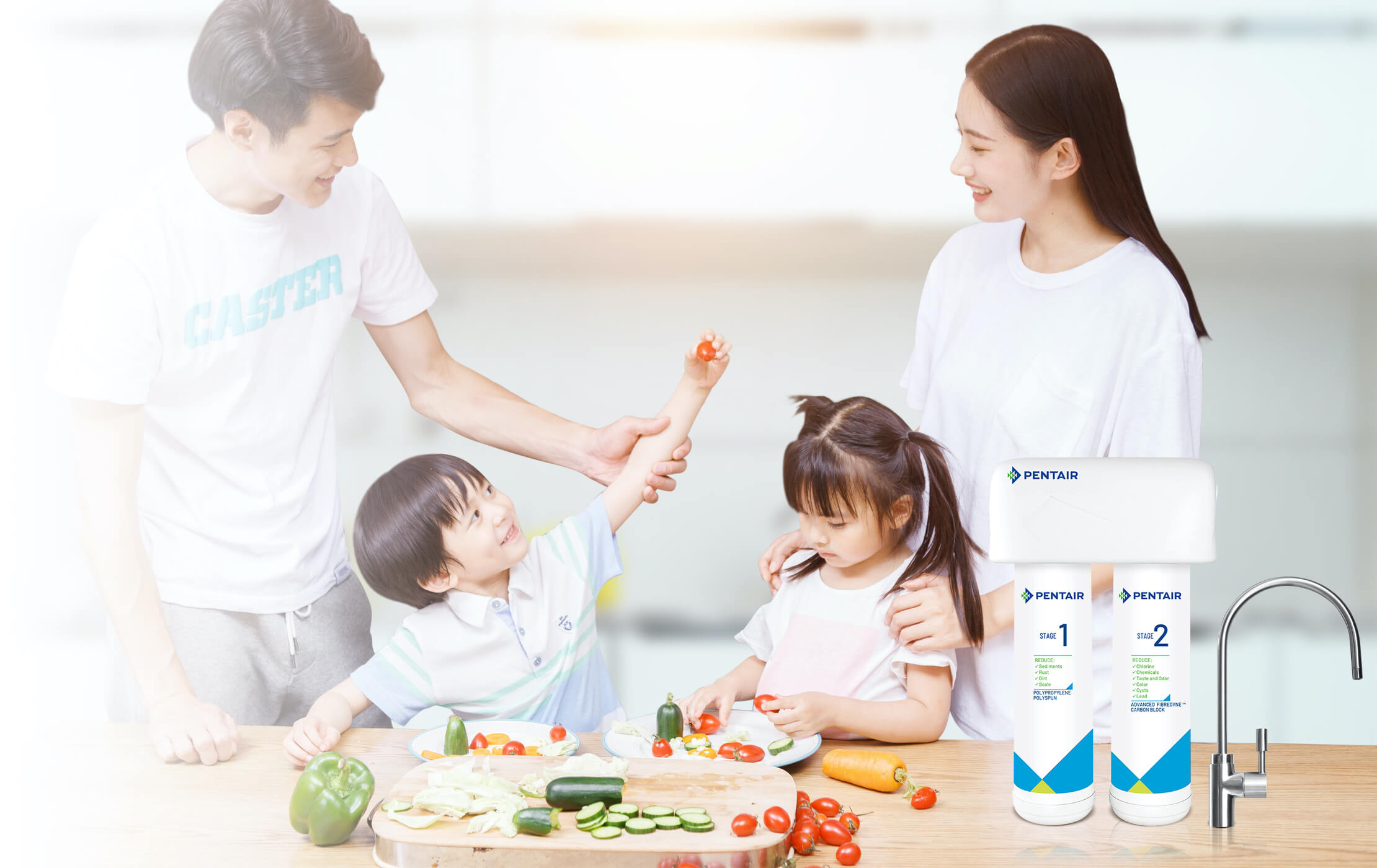 Máy lọc nước Pentair F2200 chăm sóc sức khỏe cả gia đình