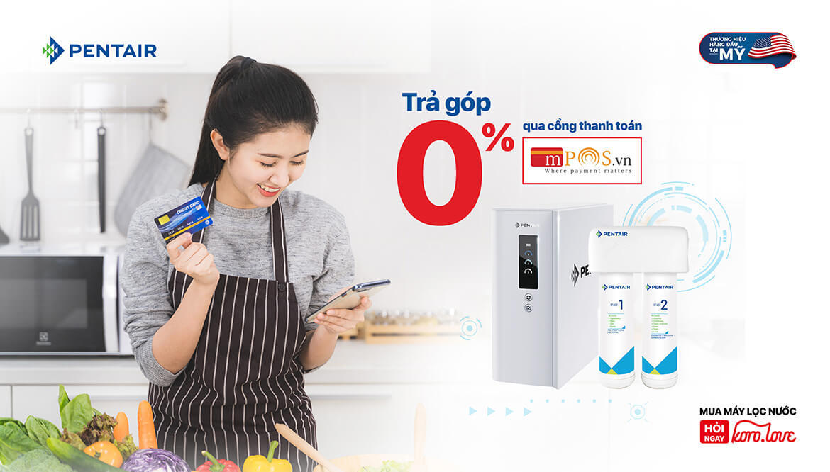 Trả góp 0% khi mua máy lọc nước tại Koro -- Koro.love