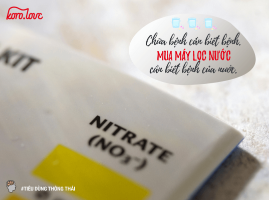 Mua Máy Lọc Nước cần biết bệnh cho nước