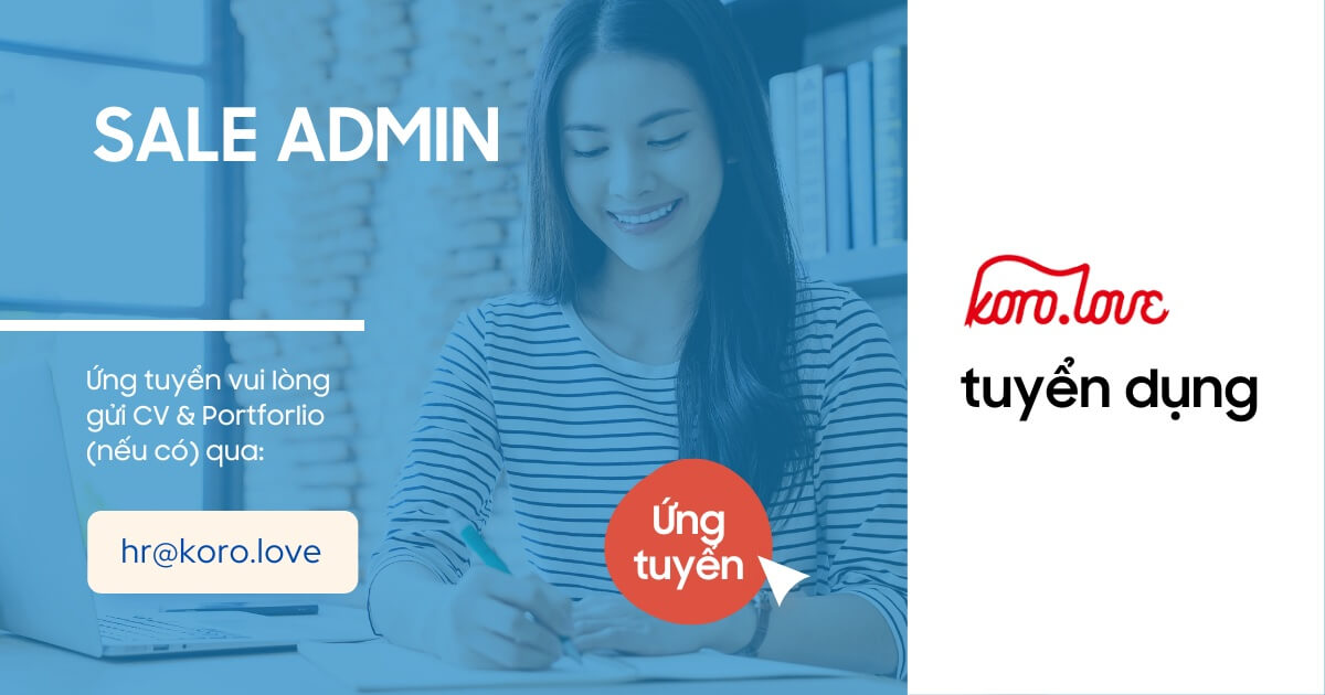 Tuyển dụng sale admin - Thương hiệu máy lọc nước tốt cho sức khỏe 1 Koro tuyển dụng sale admin