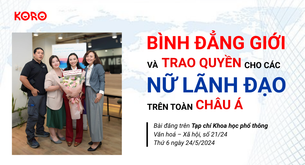 Bình đẳng giới và trao quyền cho các nữ lãnh đạo trên toàn châu Á 4 Binh dang gioi va trao quyen cho cac nu lanh dao tren toan chau A 2
