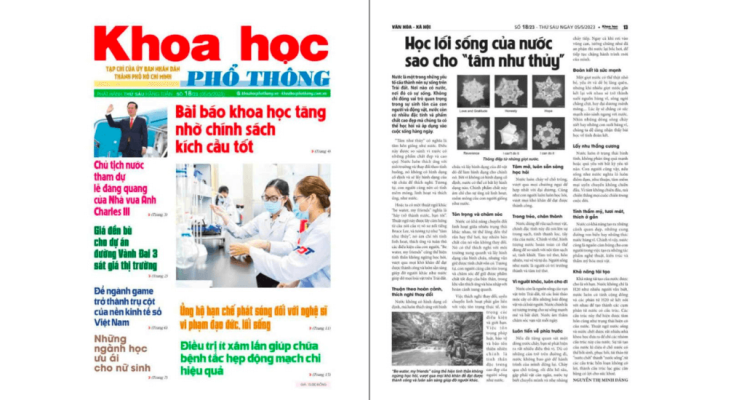 Học lối sống của nước sao cho tâm như thuỷ