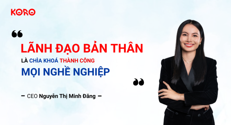 Nguyen Thi Minh Dang Lanh dao ban than la chia khoa thanh cong moi nghe nghiep