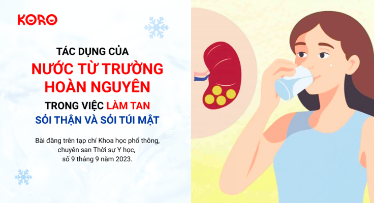 Tac dung cua nuoc tu truong trong viec lam tan soi than va soi tui mat 1 1