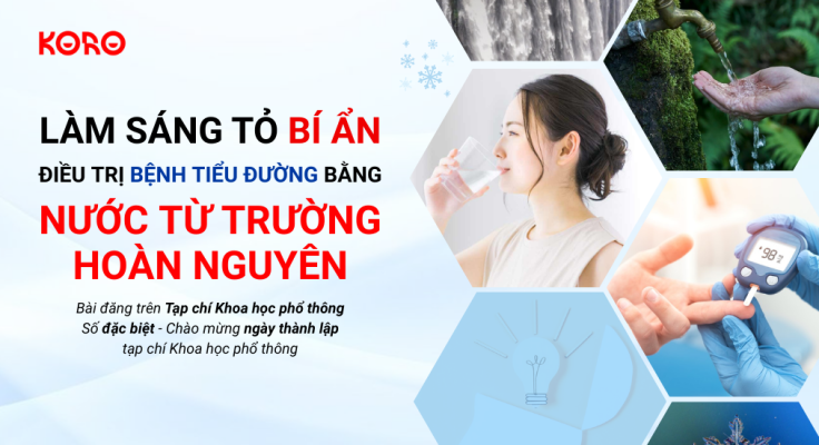 Lam sang to bi an ve dieu tri benh tieu duong bang nuoc tu truong hoan nguyen
